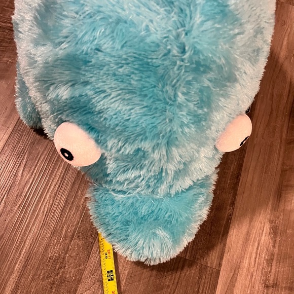 Shalom Toy Collection 36” White & Blue Plush DOLPHIN - Stuffed Animal Toy NEW - Picture 6 of 10